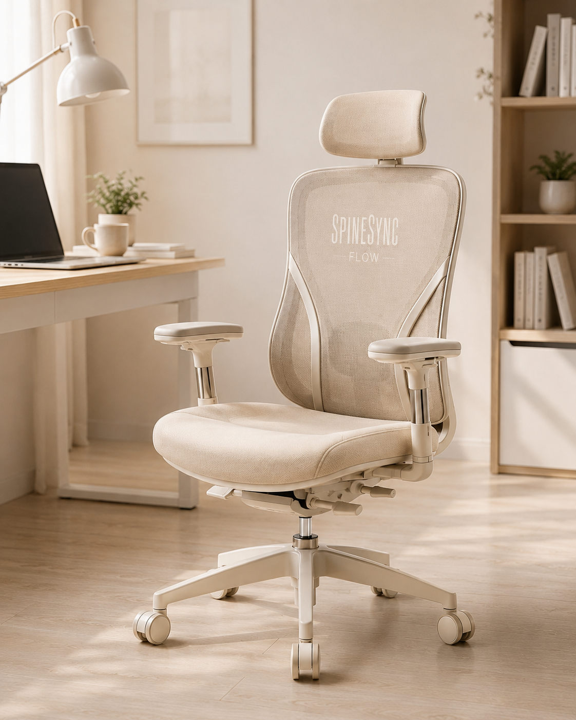 SpineSync Flow | Lightweight Ergonomic Chair
